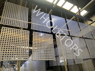 Pannello perforato di alluminio del sistema 3003 decorativi della facciata del metallo per le costruzioni con CE TUV