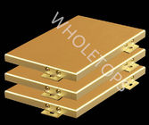 Materiali da costruzione della parete di 3.5MM 4.0MM 1400mm Max Width Aluminum Cladding Panel