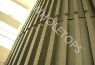 PVDF ha ricoperto la lamina di metallo decorativa dei pannelli di alluminio della facciata di 2.0MM per costruzione