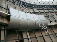 La facciata di alluminio architettonica esteriore dello strato/metallo dello SGS 1.5MM riveste il rivestimento di pannelli di PPG