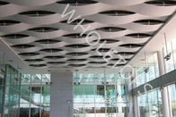 la facciata di alluminio 3D di 600*600mm riveste PPG di pannelli che ricopre per la parete divisoria