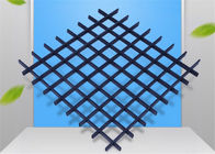 Il triangolo modella il rivestimento di alluminio di Akzo Nobel di griglia del soffitto di larghezza 10mm