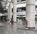 6.0MM PVDF hanno ricoperto la lunghezza di strati di alluminio 600mm-4500mm per l'edificio per uffici
