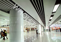 PVDF ha ricoperto il pannello coprente di alluminio spesso di 5.0mm per la decorazione dell'aeroporto