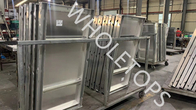 PVDF ha ricoperto il pannello di rivestimento di alluminio per colore su misura di costruzione commerciale