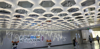 Pannello per soffitti di alluminio 1100 decorativi esagonali per il centro commerciale di lusso